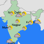 Current weather India